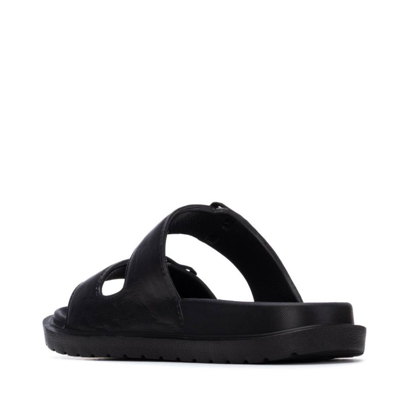 SANDALIA DOS HEBILLAS NEGRO