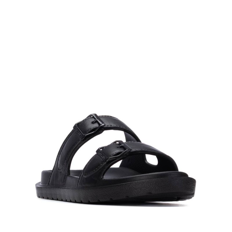 SANDALIA DOS HEBILLAS NEGRO