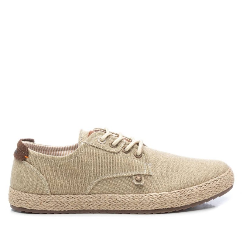 BLUCHER LONA PISO YUTE BEIGE