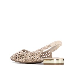 SALON DESTALONADO TRENZADO BEIGE