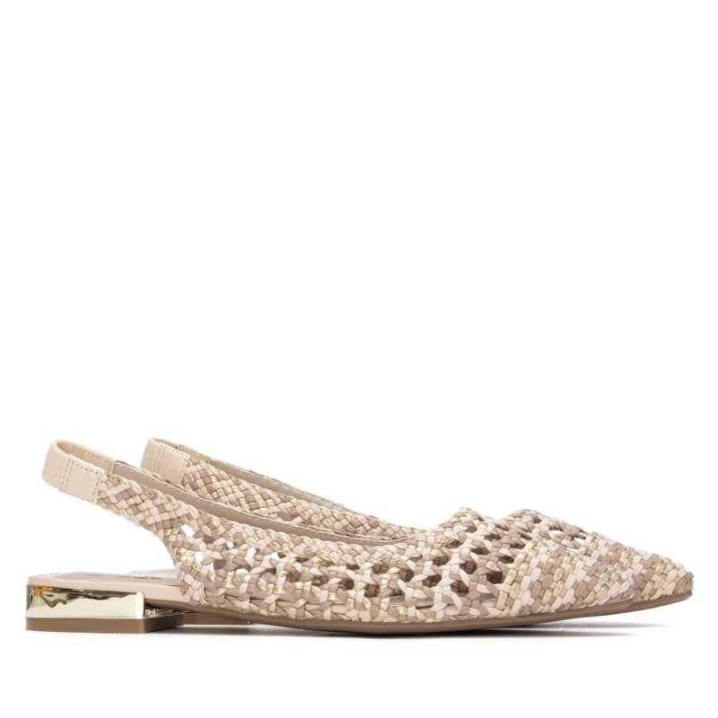 SALON DESTALONADO TRENZADO BEIGE