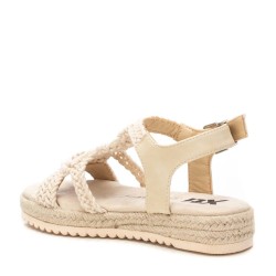 SANDALIA TEXTIL BEIGE