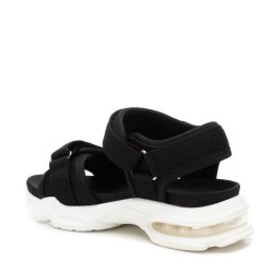SANDALIA TEXTIL NEGRO