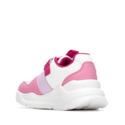 DEPORTIVO ELASTICO Y VELCRO FUCSIA