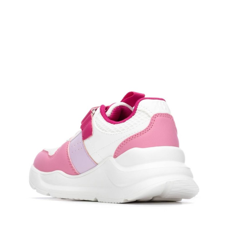 DEPORTIVO ELASTICO Y VELCRO FUCSIA