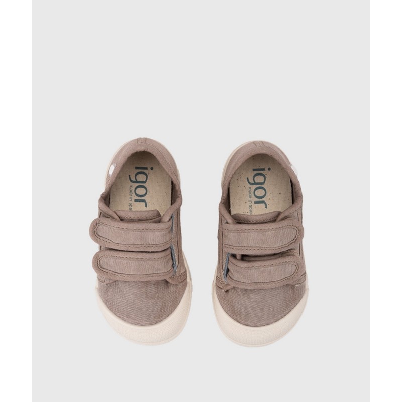 LONA VELCROS BAREFOOT CACAO