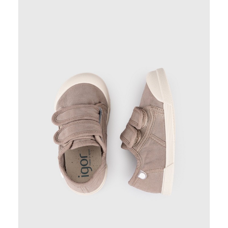 LONA VELCROS BAREFOOT CACAO