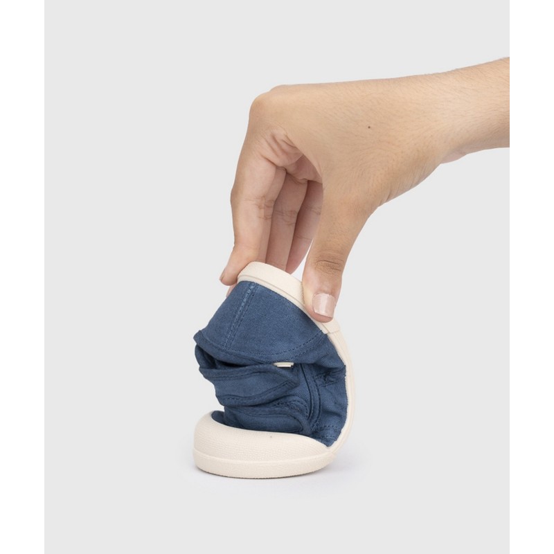 LONA VELCROS BAREFOOT MARINO