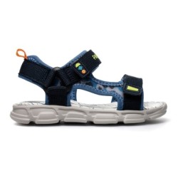 SANDALIA CALIFORNIA CAMUFLAGE NAVY-ROYAL