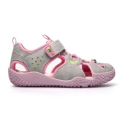 SANDALIA DEPORTIVA BAREFOOT GREY-PINK