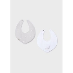 SET 2 BABEROS PLATA