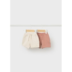 SET 2 PANTALONES CORTOS ARCILLA