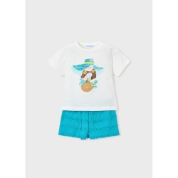 CONJUNTO SHORT PUNTO FANTASIA, PACIFICO