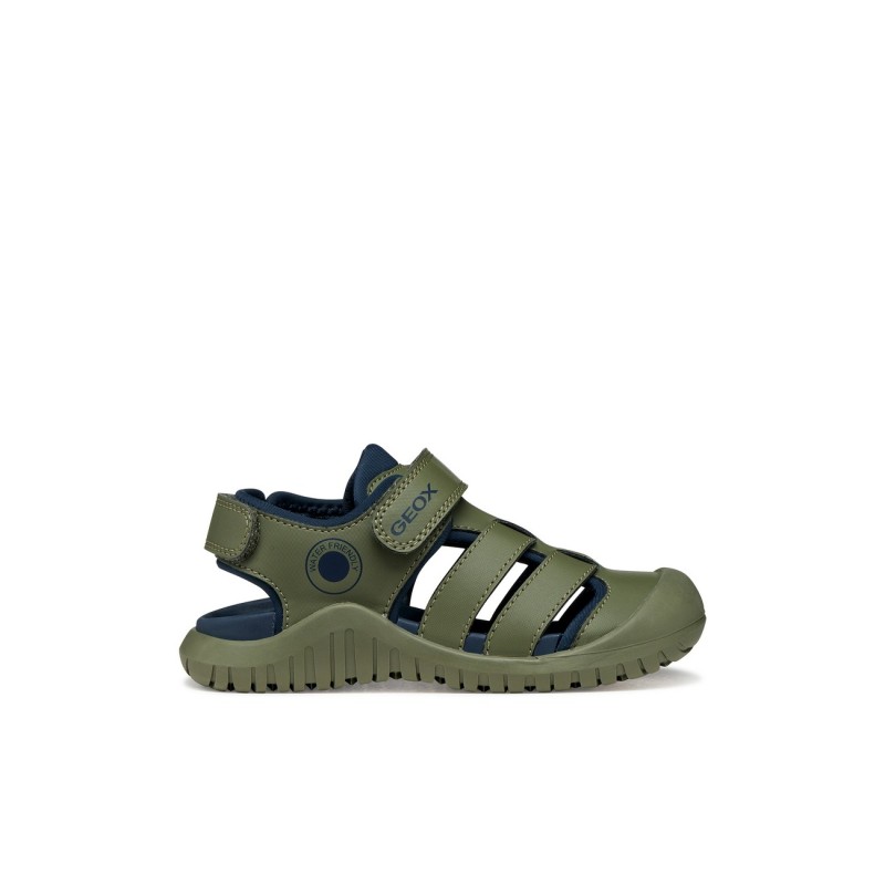 SANDALIA CERRADA SAGE/NAVY