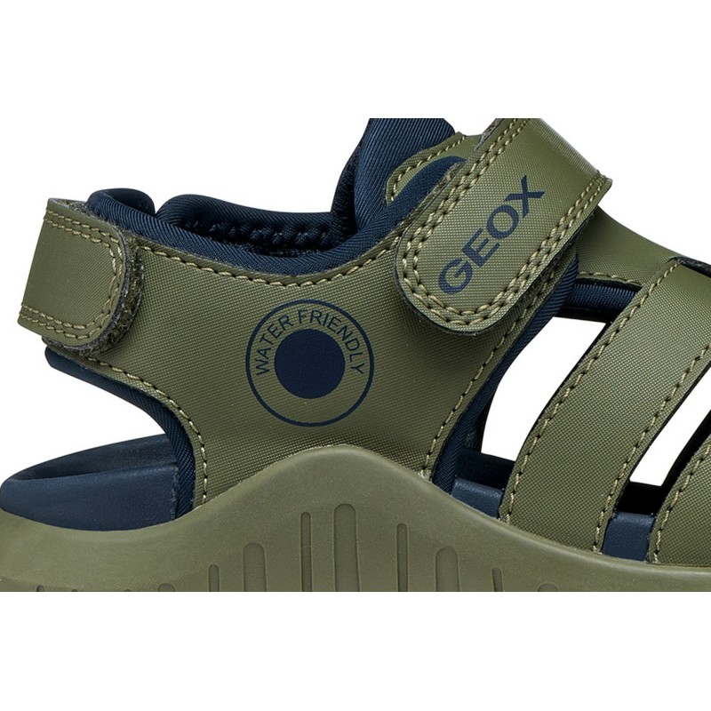 SANDALIA CERRADA SAGE/NAVY