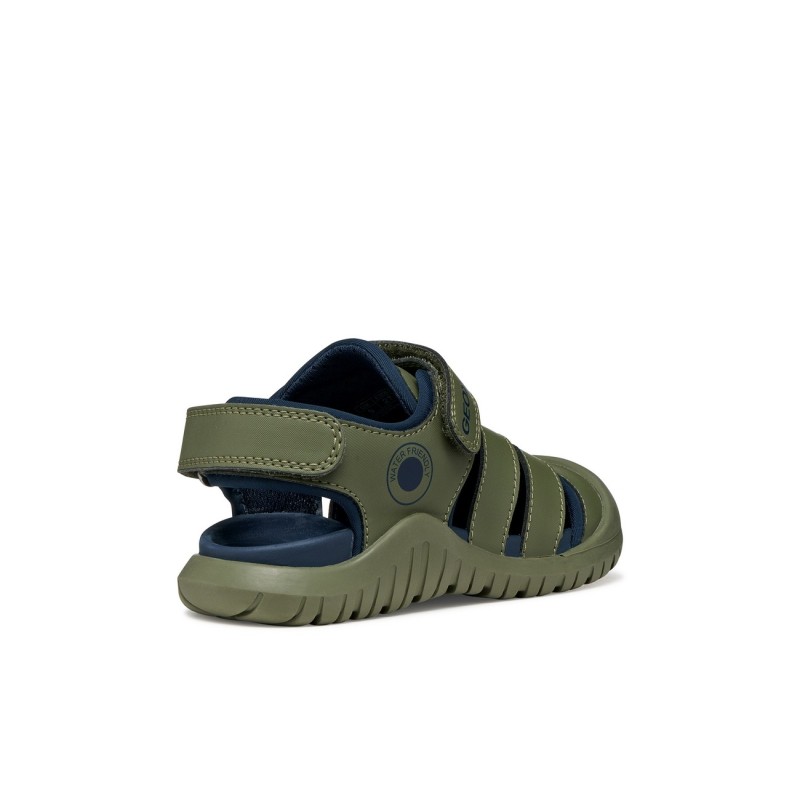 SANDALIA CERRADA SAGE/NAVY