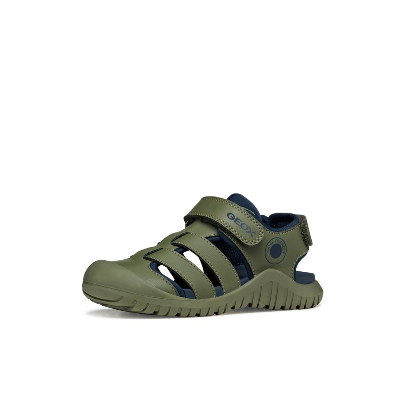 SANDALIA CERRADA SAGE/NAVY