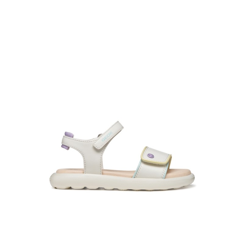 SANDALIA VELCROS WHITE/MULTI