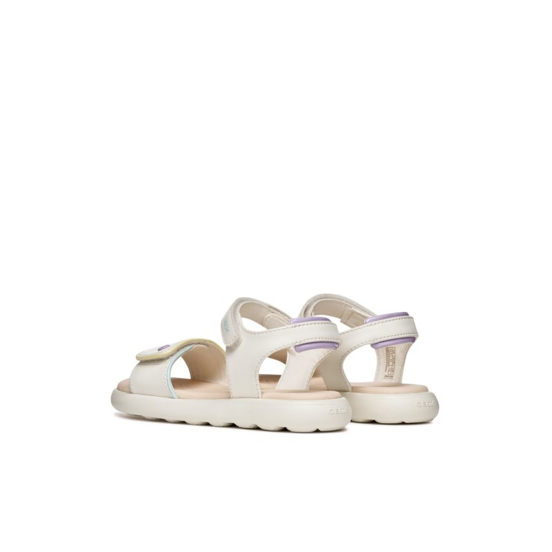 SANDALIA VELCROS WHITE/MULTI