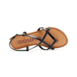 ESCLAFA TIRAS CRUZADAS NEGRO