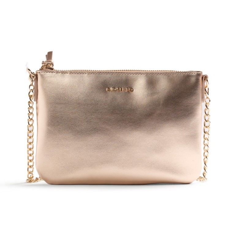 BOLSO BANDOLERA ORO ROSADO