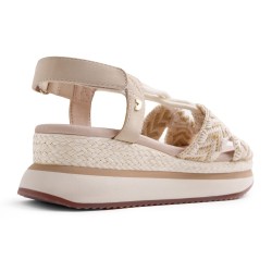 SANDALIA CRUZADA OFF-WHITE