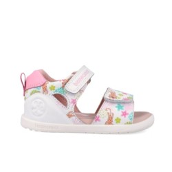 SANDALIA ESTAMPADA BAREFOOT BLANCO