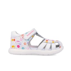 SANDALIA ESTAMPADA BLANCO