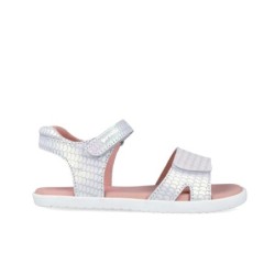 SANDALIA BAREFOOT ESCAMAS BLANCO