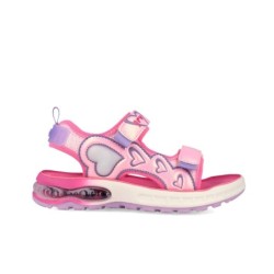 SANDALIA CORAZONES ROSA