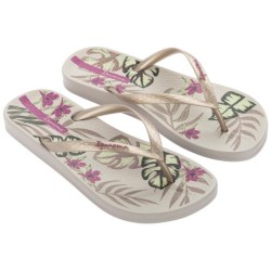 ESCLAVA BEACH BEIG/GOLD/VIOLET