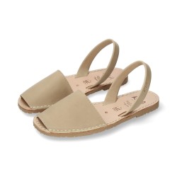 MONORQUINA NOBUCK BEIGE