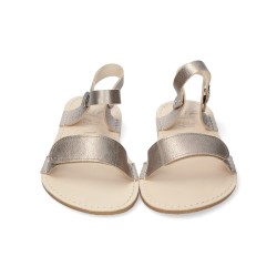 SANDALIA BAREFOOT METALGRAIN ONIX