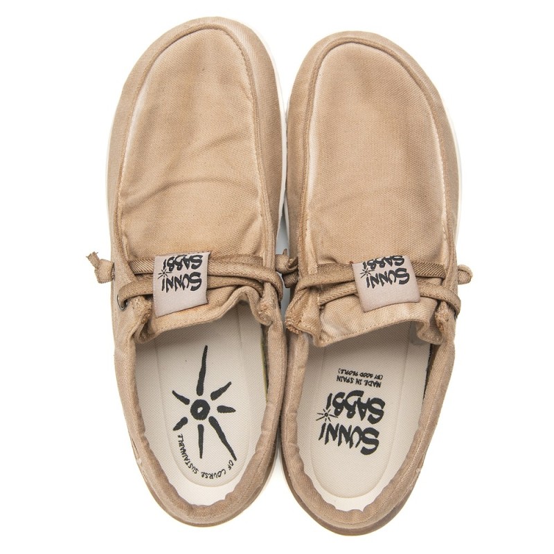 ZAPATO ELASTICOS CANELA