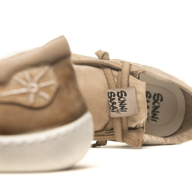 ZAPATO ELASTICOS CANELA