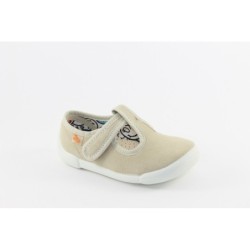 ZAPATILLA VELCRO BEIGE