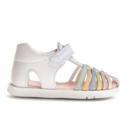 SANDALIA BAREFOOT TIRAS BLANCO