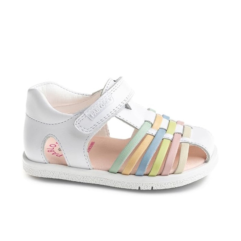 SANDALIA BAREFOOT TIRAS BLANCO