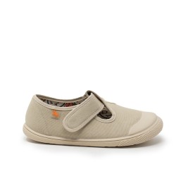 ZAPATILLA VELCRO BAREFOOT BEIGE
