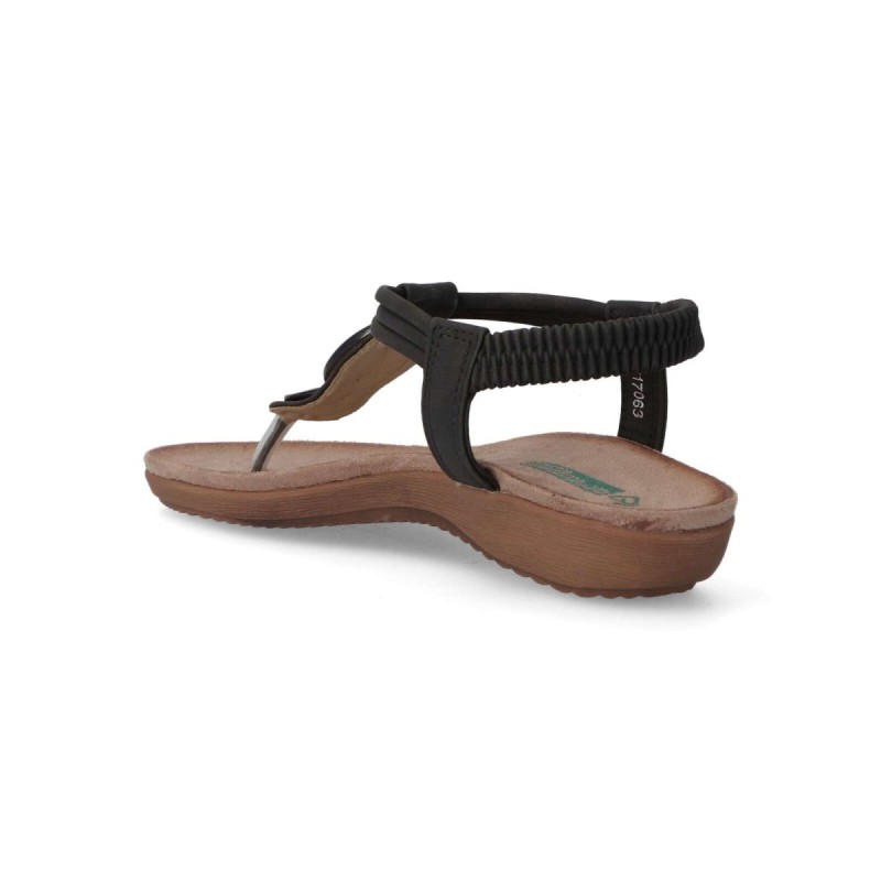 ESCLAVA AROS MADERA NEGRO