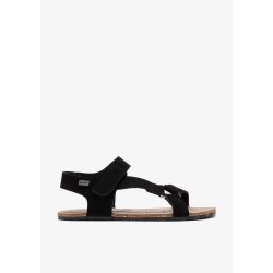 SANDALIA VELCROS BAREFOOT BLACK