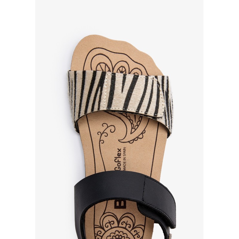 SANDALIA VELCROS WHITE