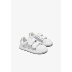 DEPORTIVO BAREFOOT DOS VELCROS SILVER
