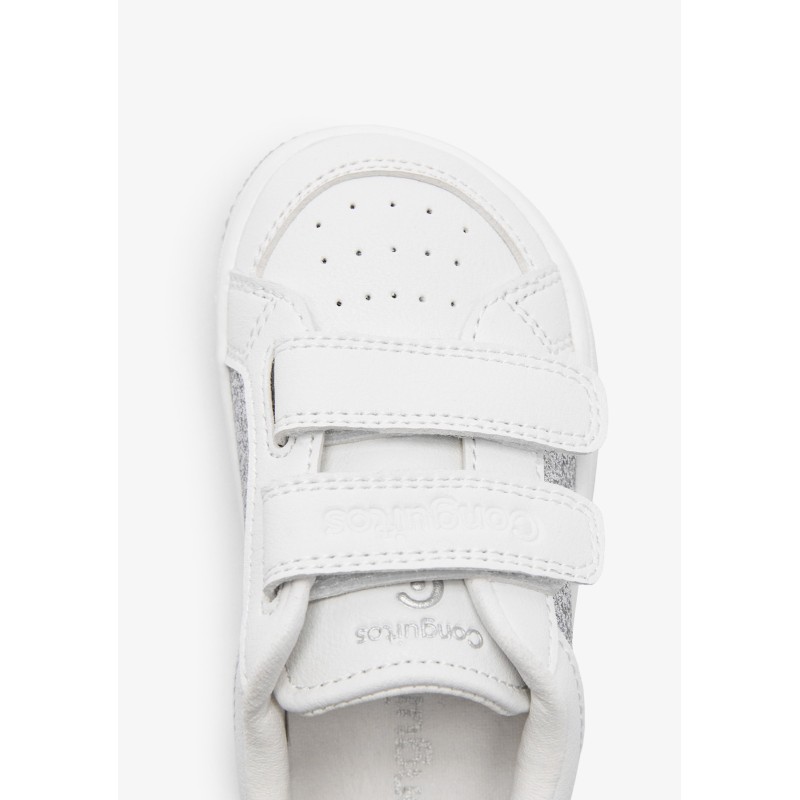 DEPORTIVO BAREFOOT DOS VELCROS SILVER