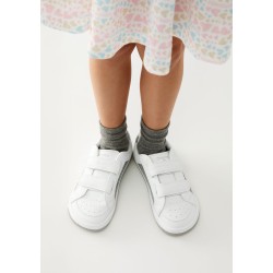 DEPORTIVO BAREFOOT DOS VELCROS SILVER