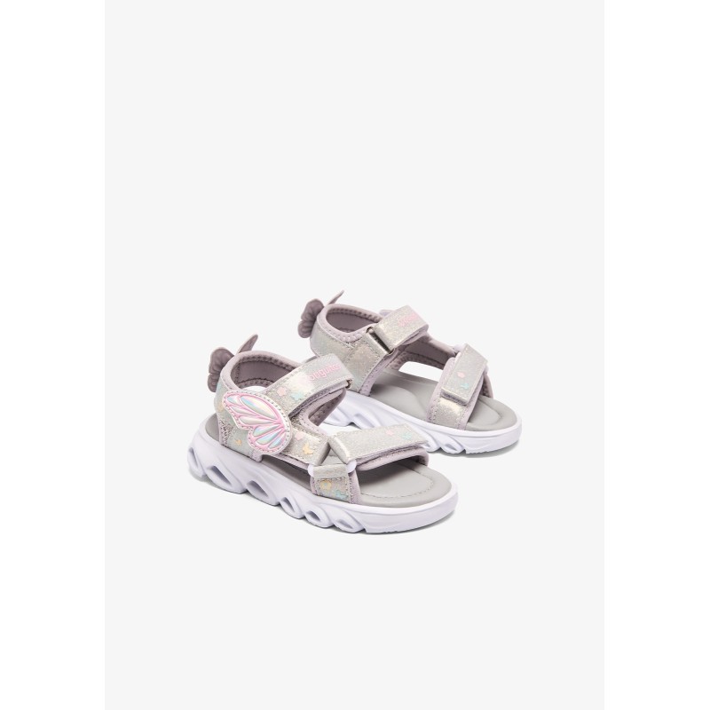 SANDALIA SPORT LUCES SILVER