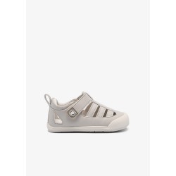 SANDALIA BAREFOOT VELCRO BEIGE