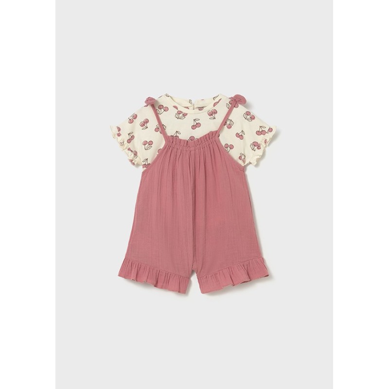 CONJUNTO PETO Y CAMISETA BLUSH