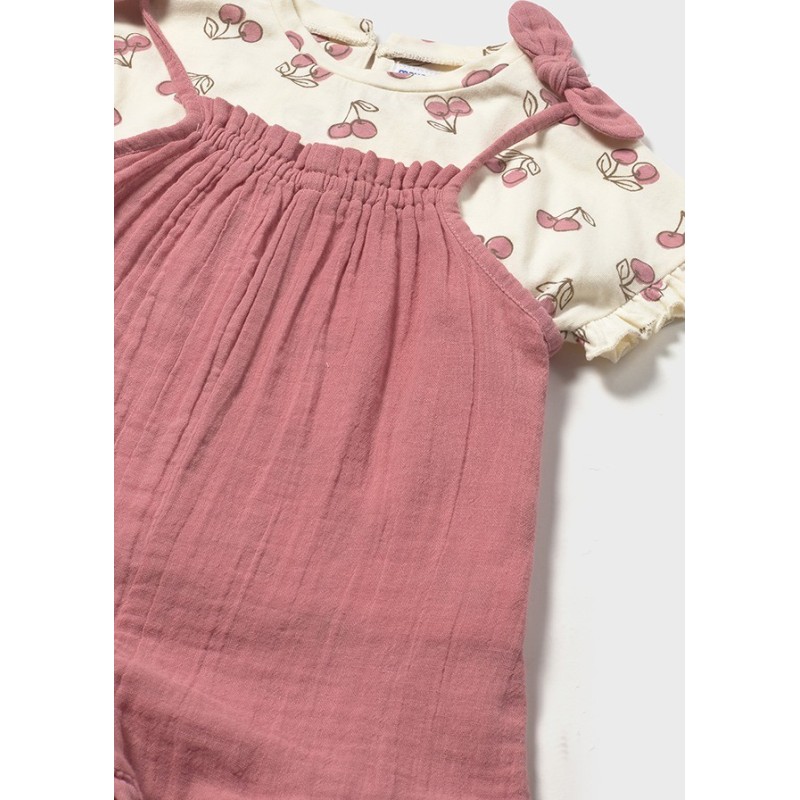 CONJUNTO PETO Y CAMISETA BLUSH