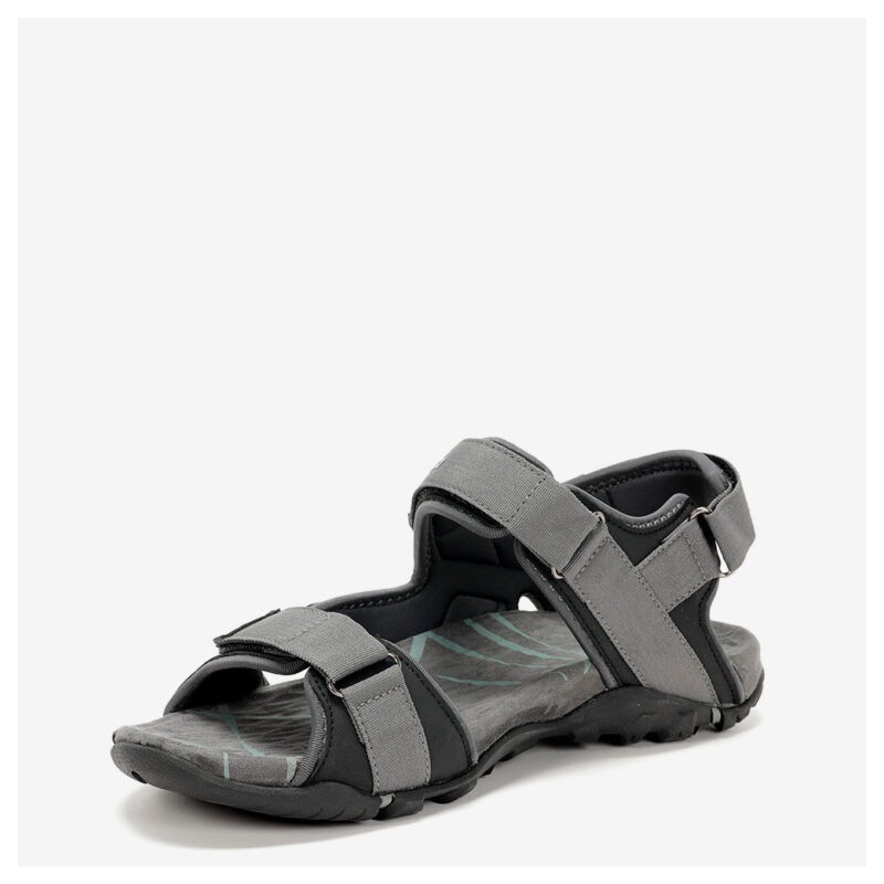 SANDALIA DOS VELCROS NEGRO